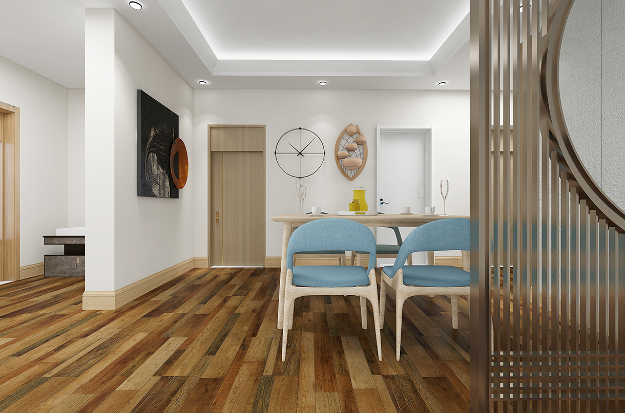 BORUI 6808 Como Double Oak PVC DECOR FILM FOR SPC/LVT/WPC FLOORING