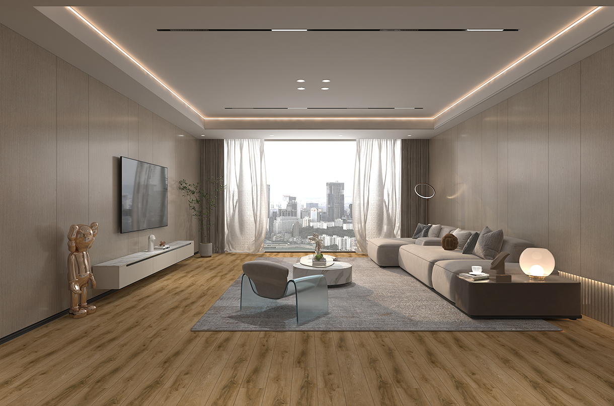 BORUI 8A829 Newcastle Hickory PVC DECOR FILM FOR SPC/LVT/WPC FLOORING