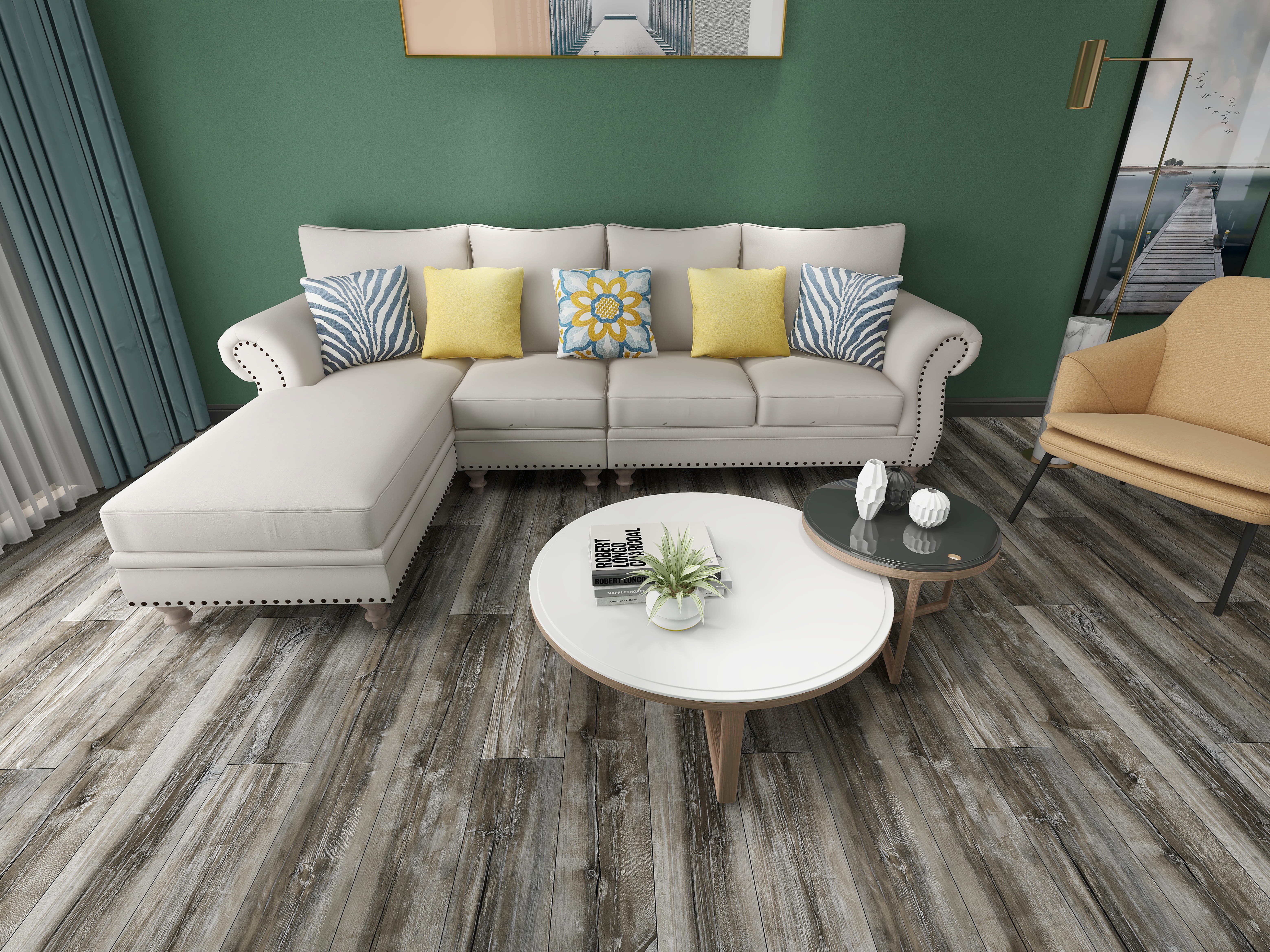 BORUI 8823L Prussia Hickory PVC DECOR FILM FOR SPC/LVT/WPC FLOORING