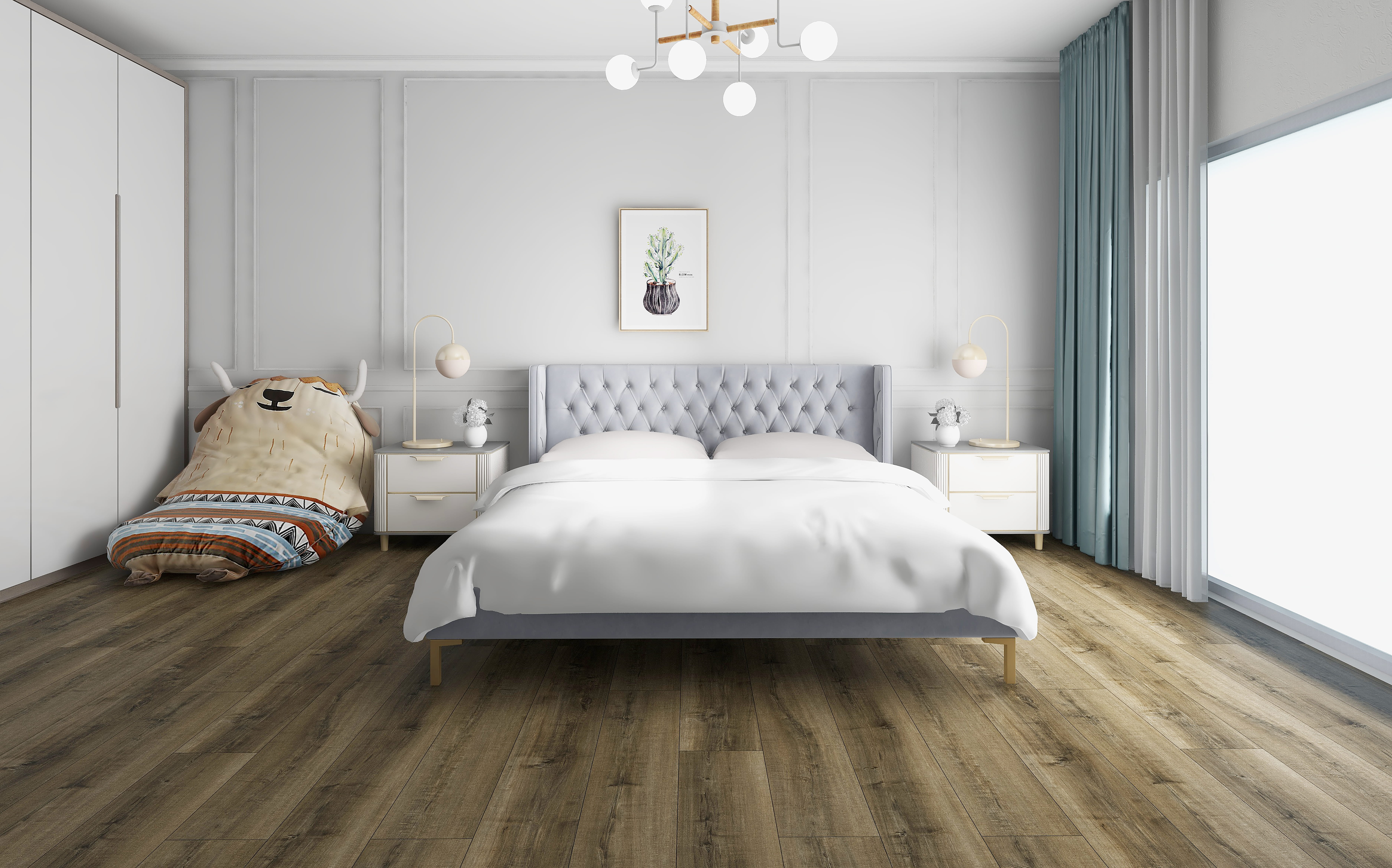 BORUI 8832L Oak PVC DECOR FILM FOR SPC/LVT/WPC FLOORING