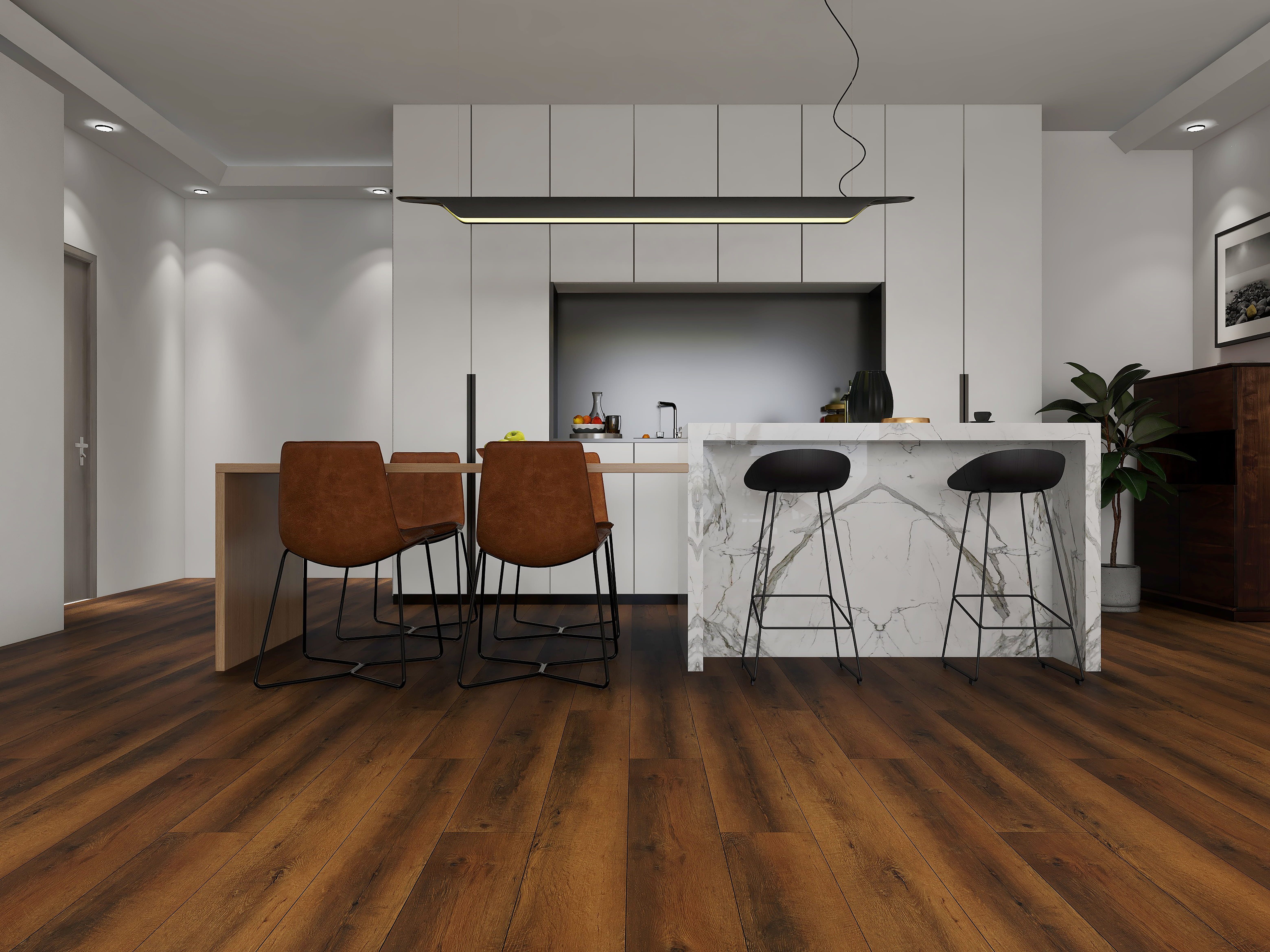 BORUI 8851L Oak PVC DECOR FILM FOR SPC/LVT/WPC FLOORING