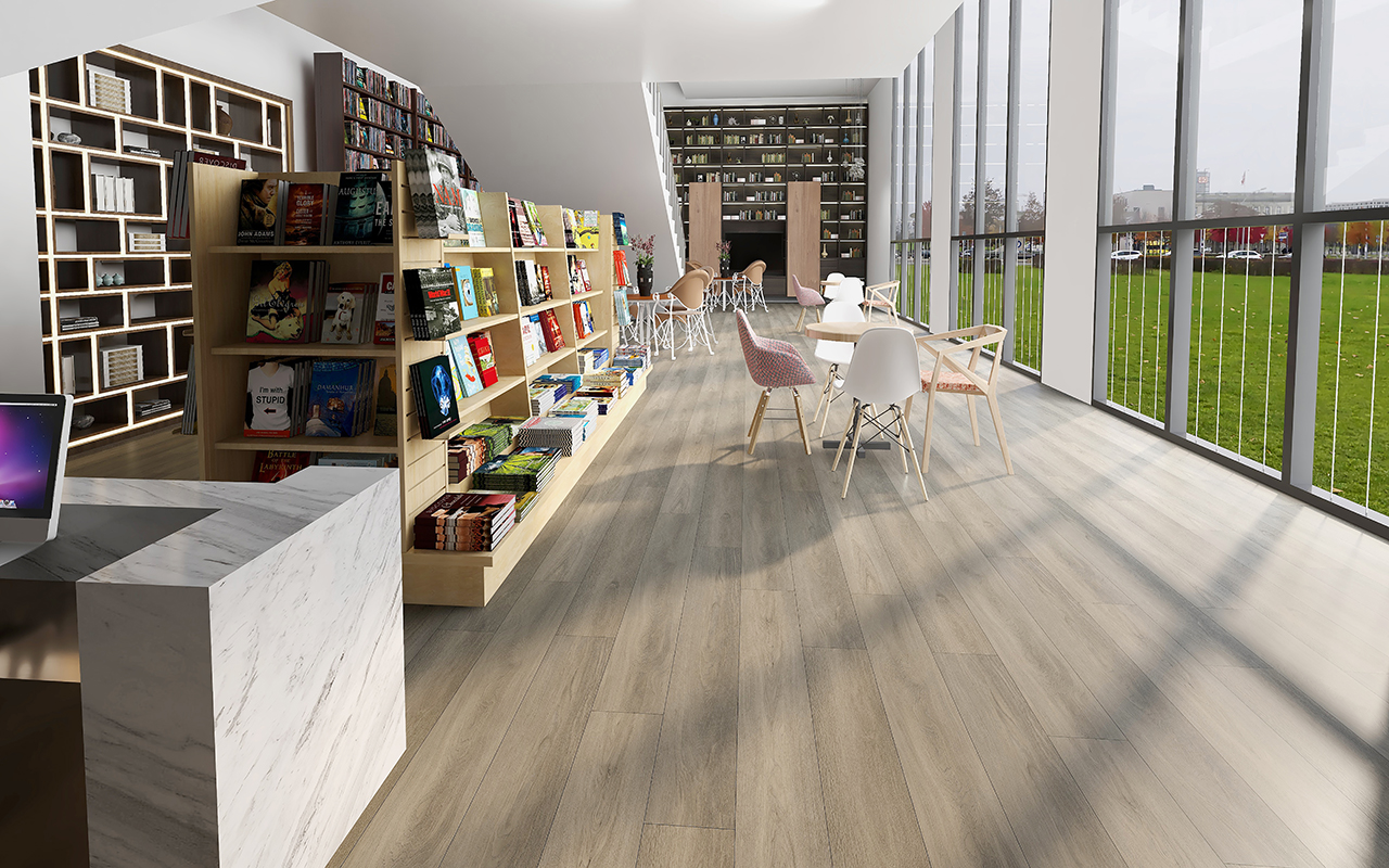 BORUI 8886L BRASILIA OAK PVC DECOR FILM FOR SPC/LVT/WPC FLOORING