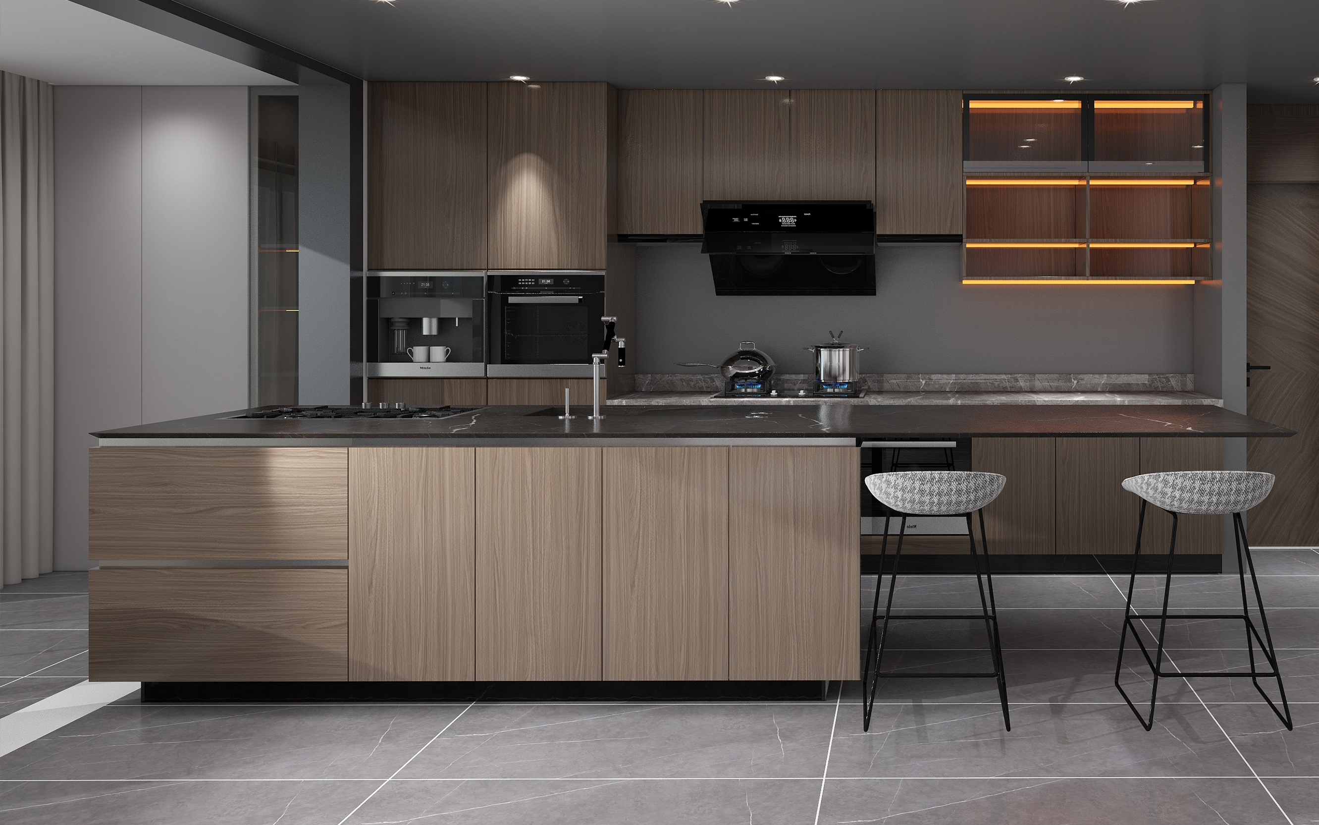 TB 2306H Volos Walnut ( Synchronized Design ）