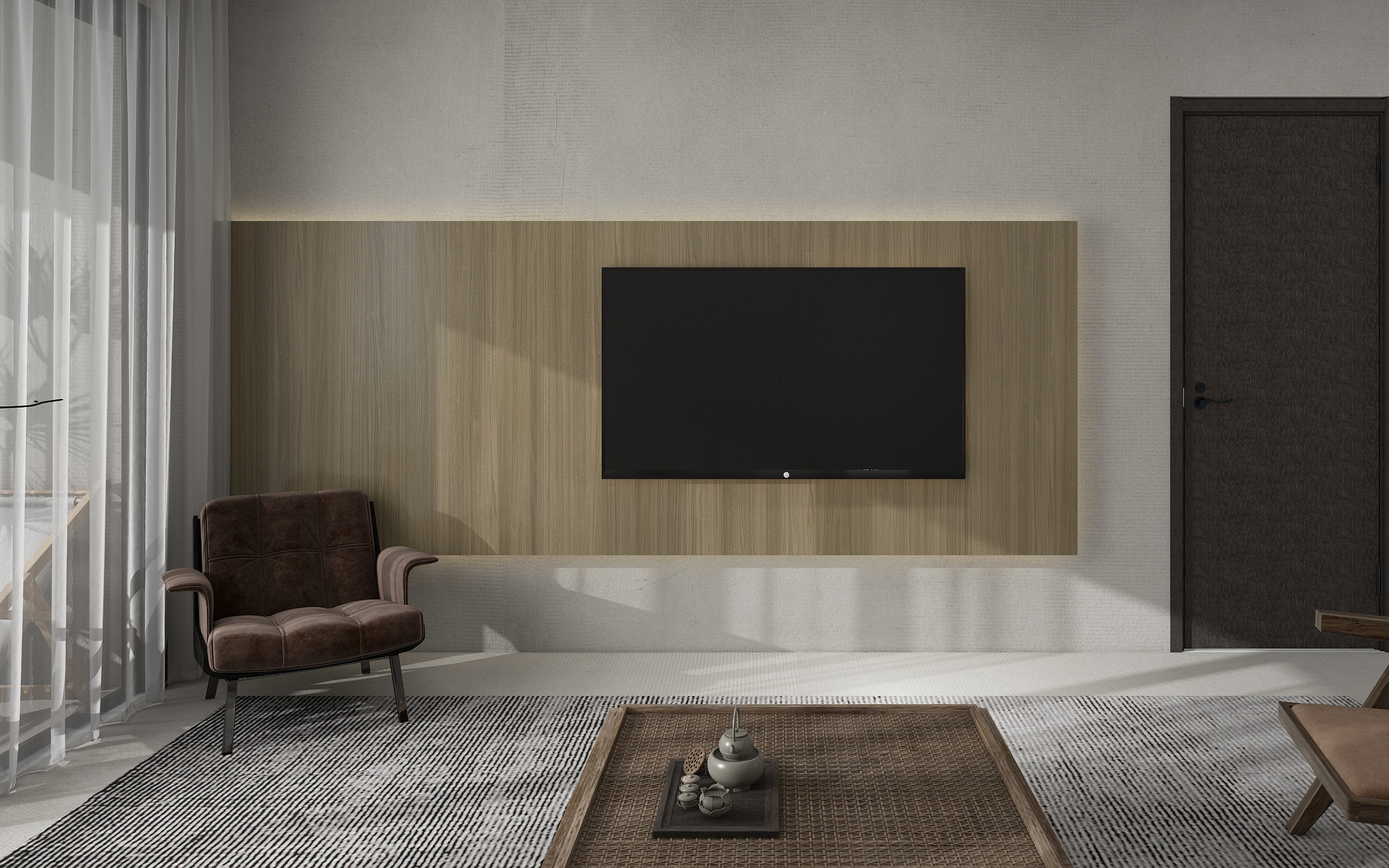 TB 2309H Solvan Walnut ( Synchronized Design ）